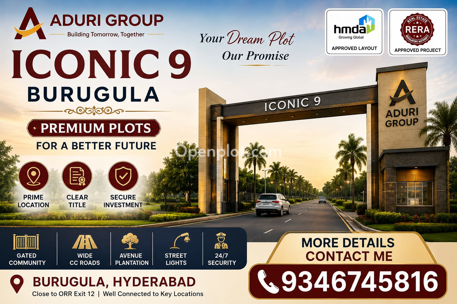 Plot for Sale in Burgula,Ranga Reddy